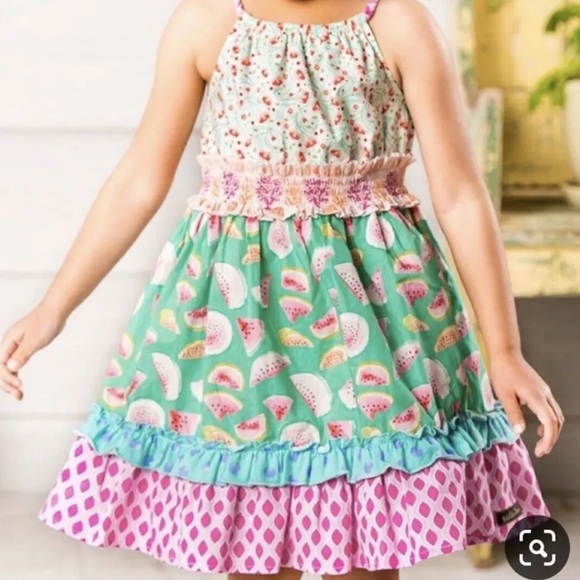 Matilda Jane adventure begins slice of life, watermelon dress - Picture 1 of 7